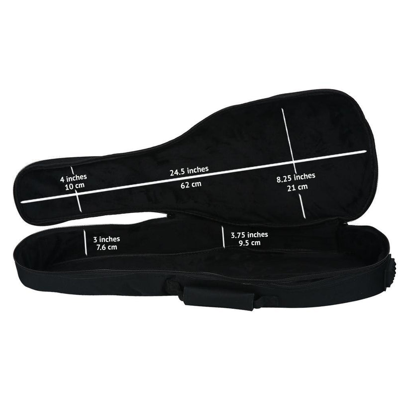 Bondi Midnight Deluxe Ukulele Gig Bag - Soprano Size