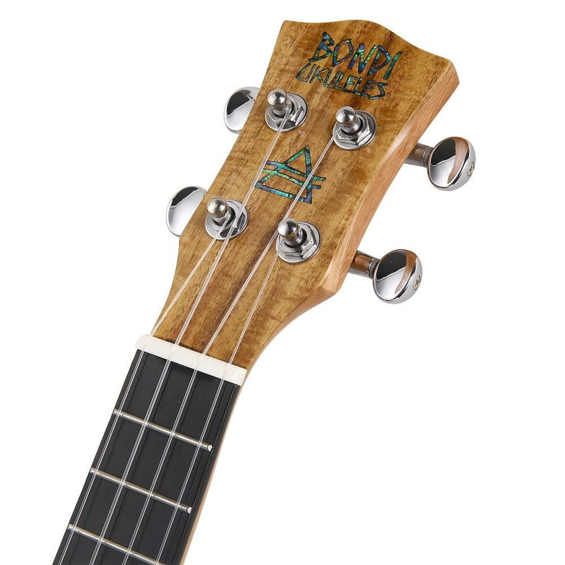 Bondi Ripple Koa Soprano Ukulele - Left Handed