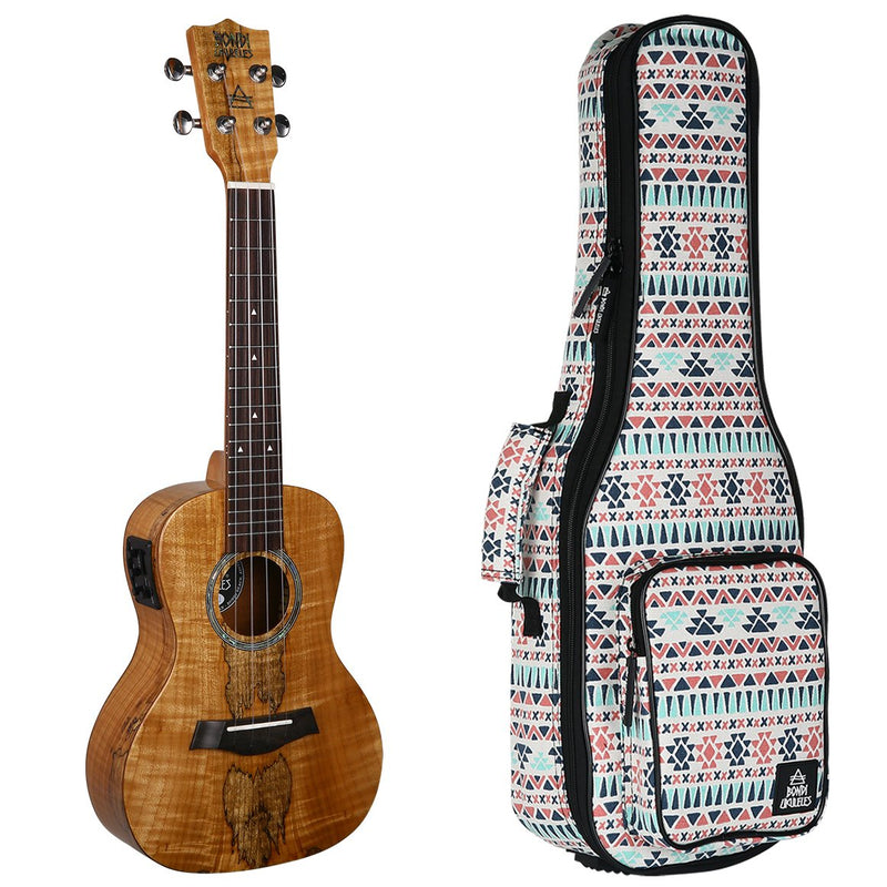 Bondi Spalted Maple Concert Electric Ukulele