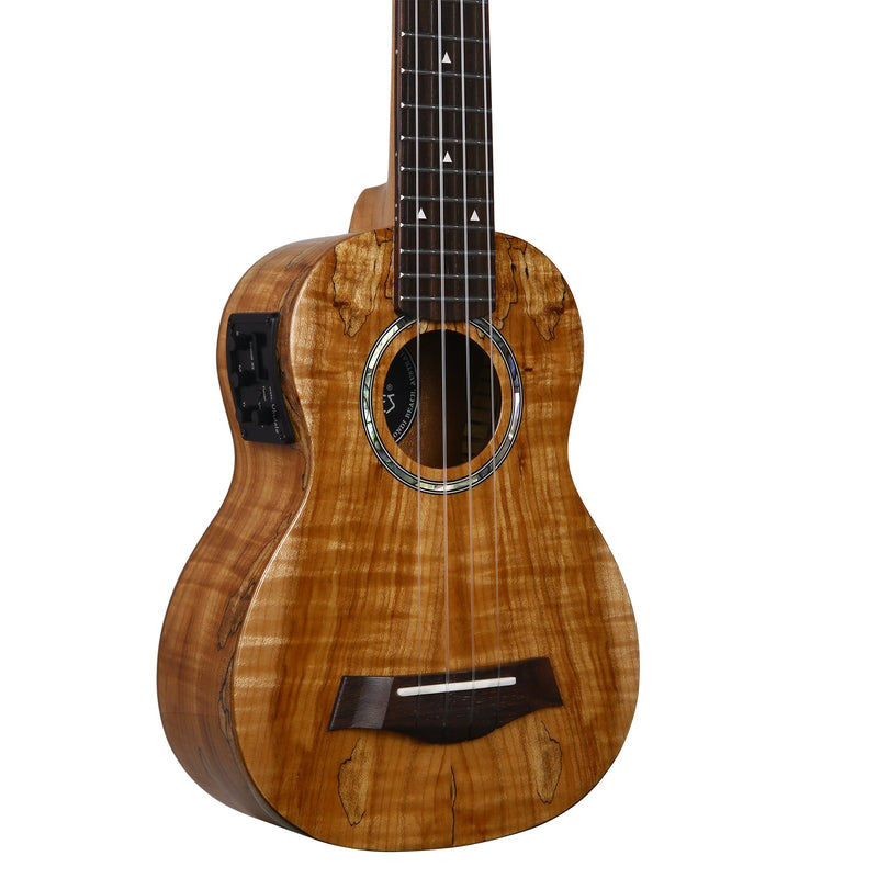 Bondi Spalted Maple Soprano Electric Ukulele