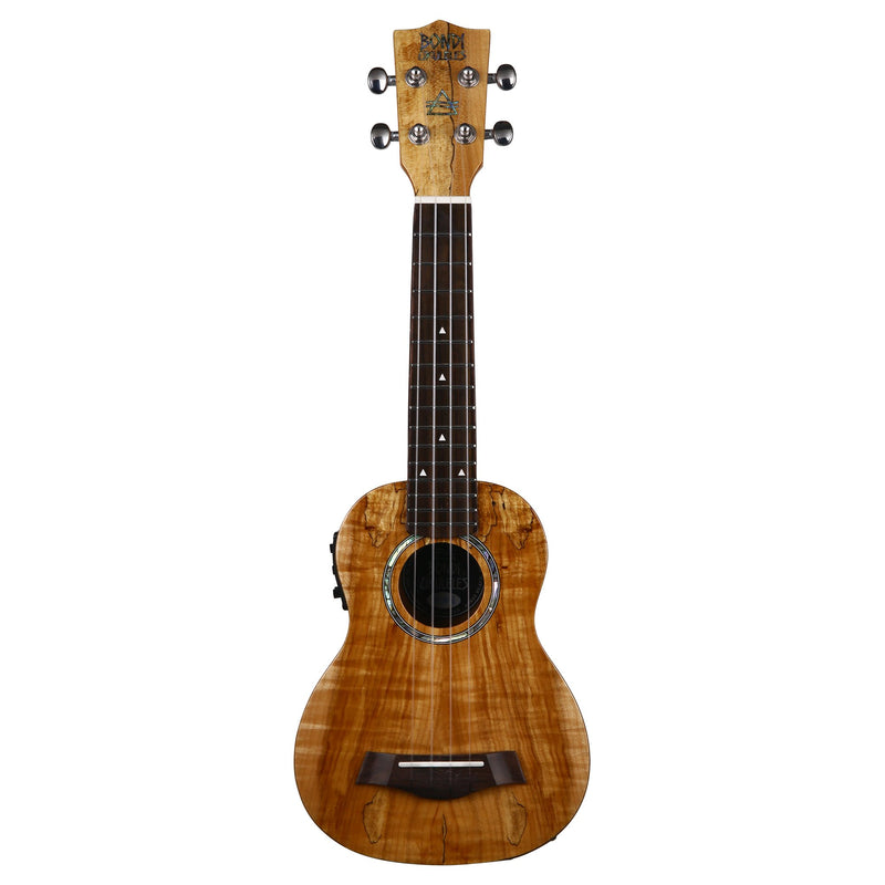 Bondi Spalted Maple Soprano Electric Ukulele