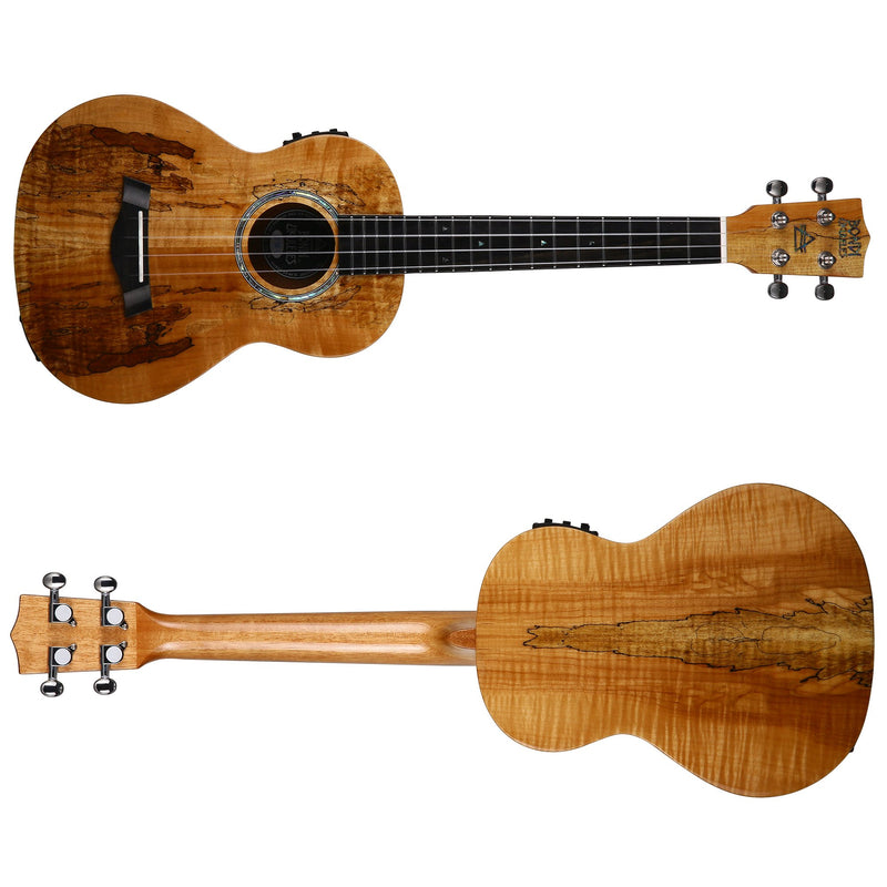 Bondi Spalted Maple Tenor Electric Ukulele