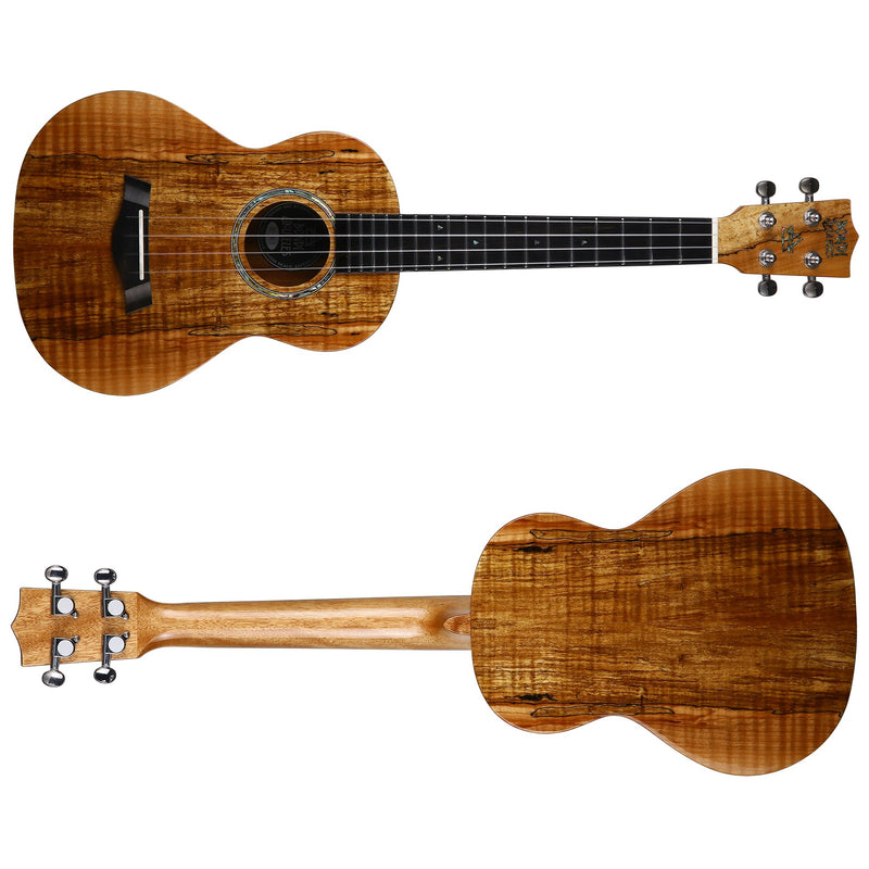 Bondi Spalted Maple Tenor Ukulele - Left Handed