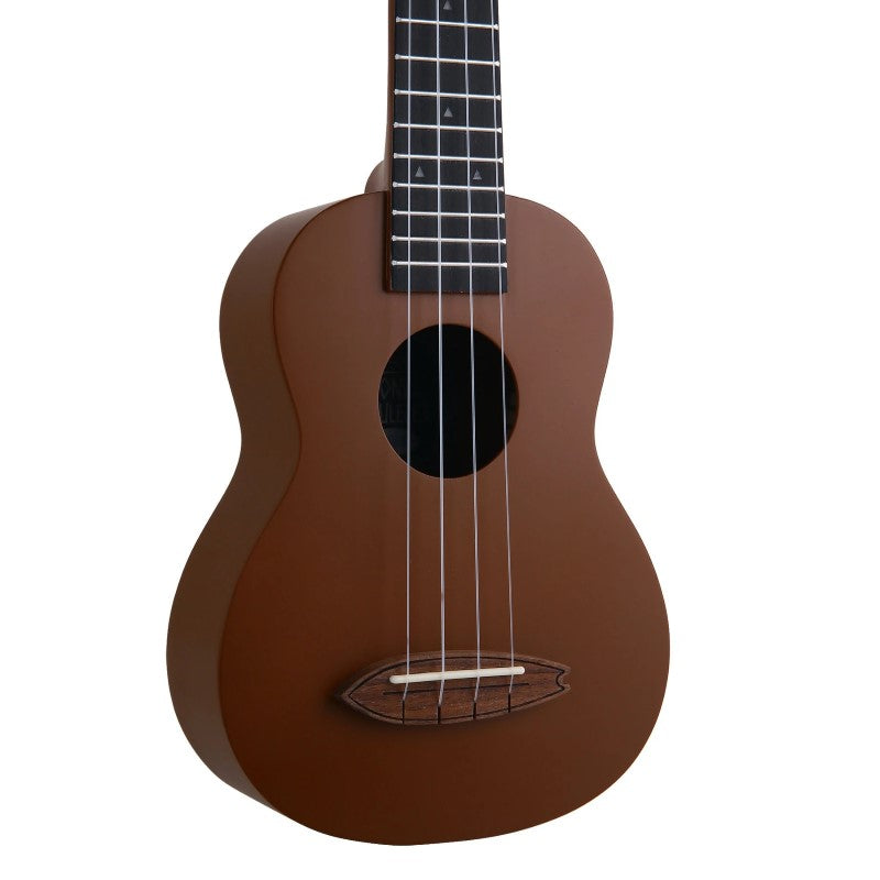 Bondi Surf Soprano Mahogany Ukulele Lit Kit Bermuda Brown