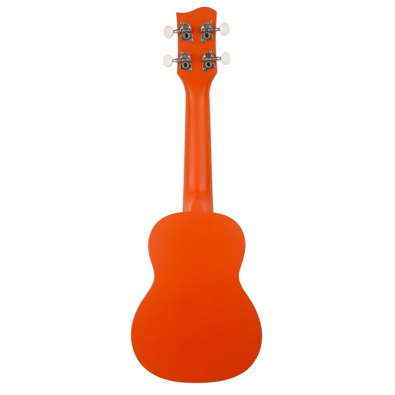 Bondi Surf Soprano Mahogany Ukulele Lit Kit Intrepid Red
