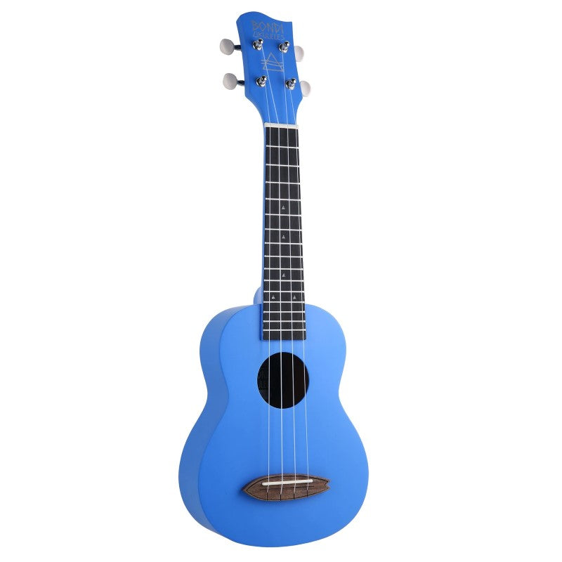 Bondi Surf Soprano Mahogany Ukulele Lit Kit Marine Blue