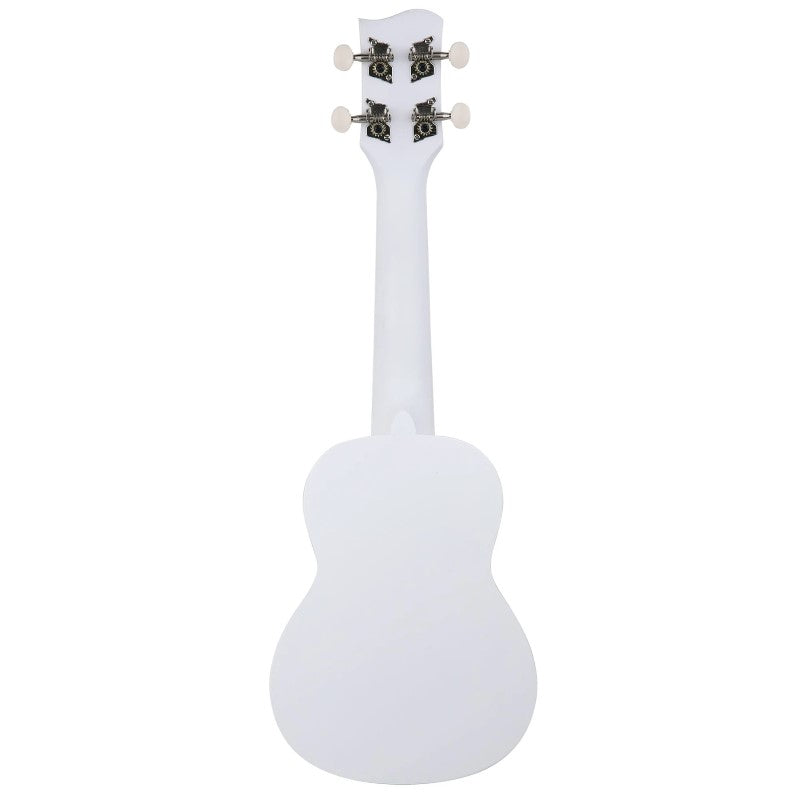 Bondi Surf Soprano Mahogany Ukulele Lit Kit Oxford White