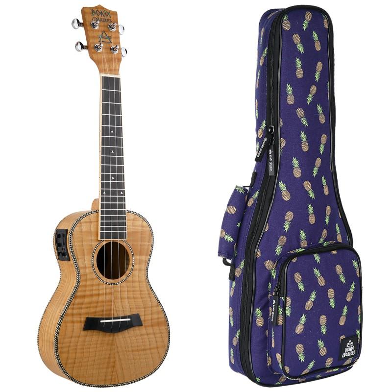 Bondi Tiger Oak Concert Electric Ukulele