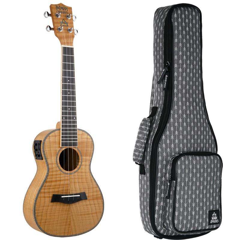 Bondi Tiger Oak Concert Electric Ukulele