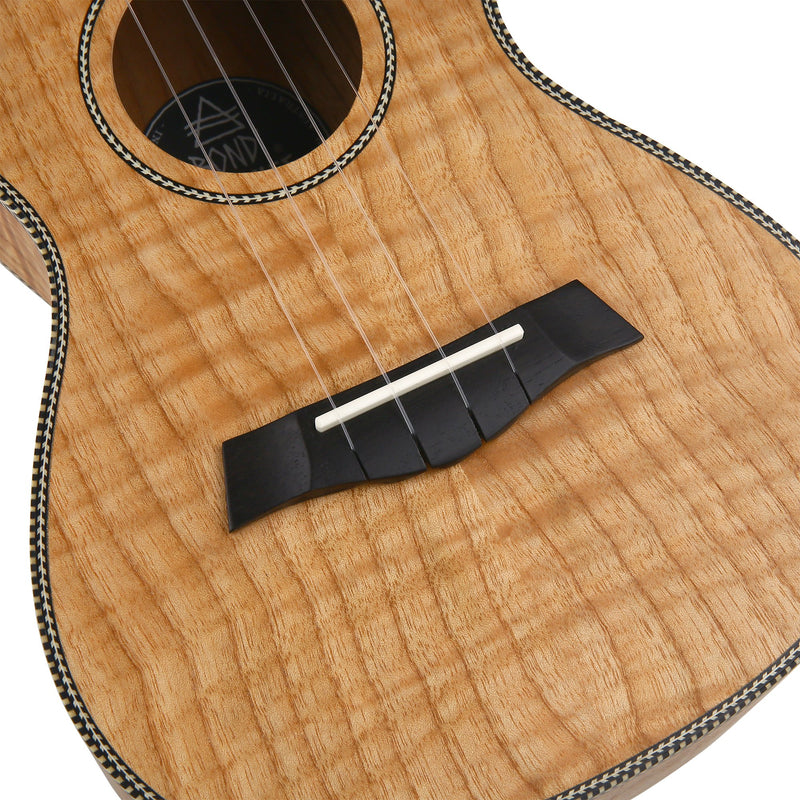 Bondi Tiger Oak Concert Ukulele Left-Handed
