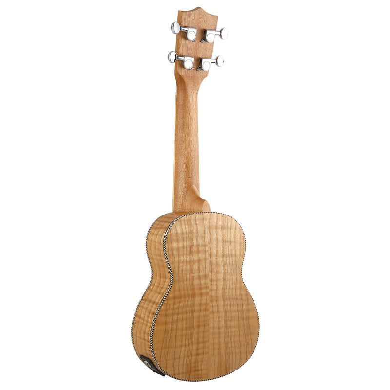 Bondi Tiger Oak Soprano Electric Ukulele