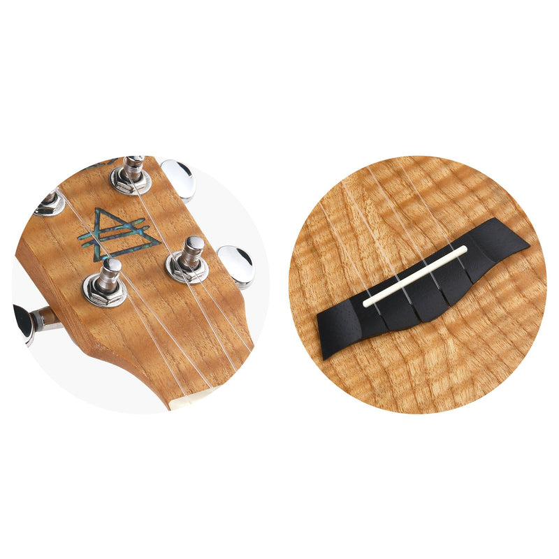 Bondi Tiger Oak Soprano Ukulele