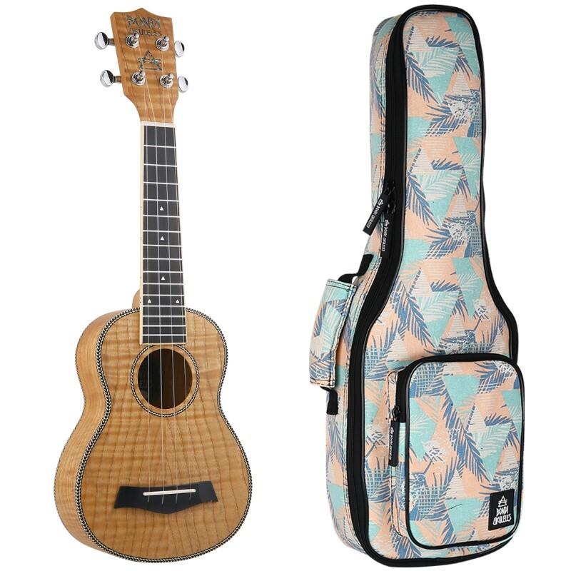 Bondi Tiger Oak Soprano Ukulele