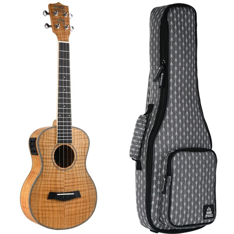 Bondi Tiger Oak Tenor Electric Ukulele