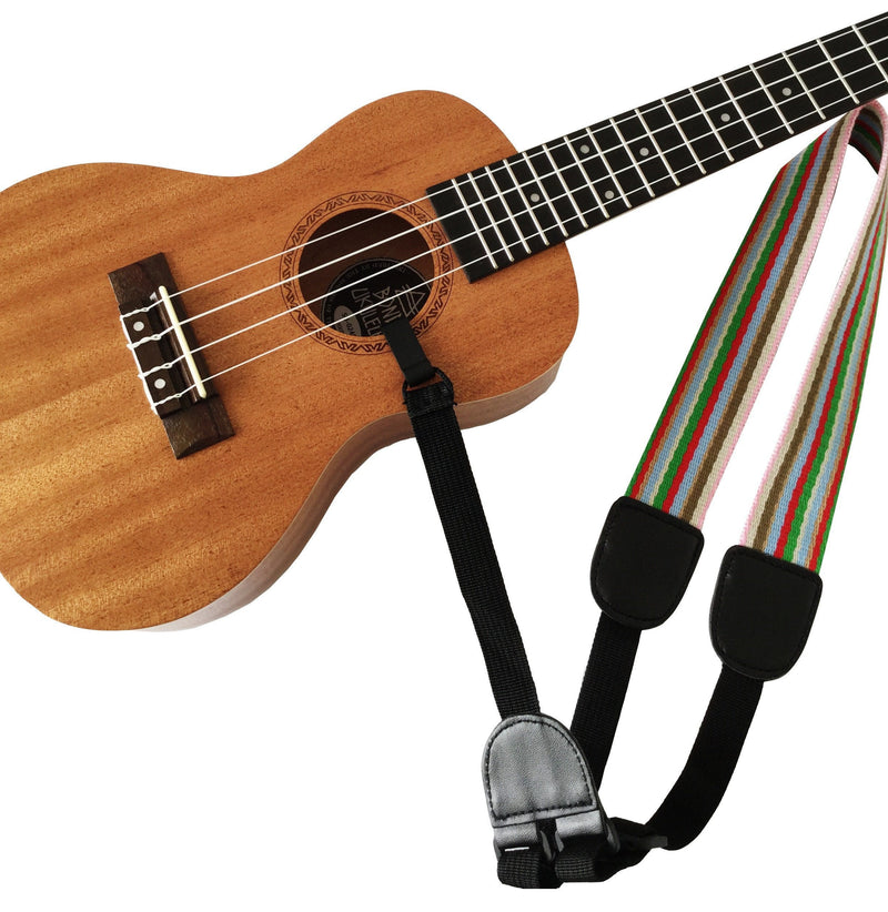 Ukulele Strap - Adjustable - Made From Soft Cotton
